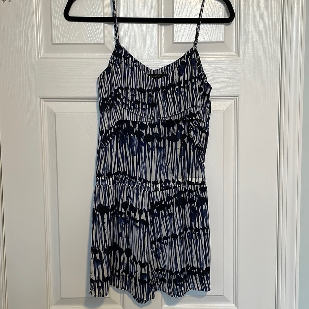 Zara print romper